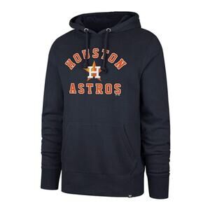 MLB Retro Hoodie Astros Navy Mens Headline Pullover 2X Big Logo Houston New Tall